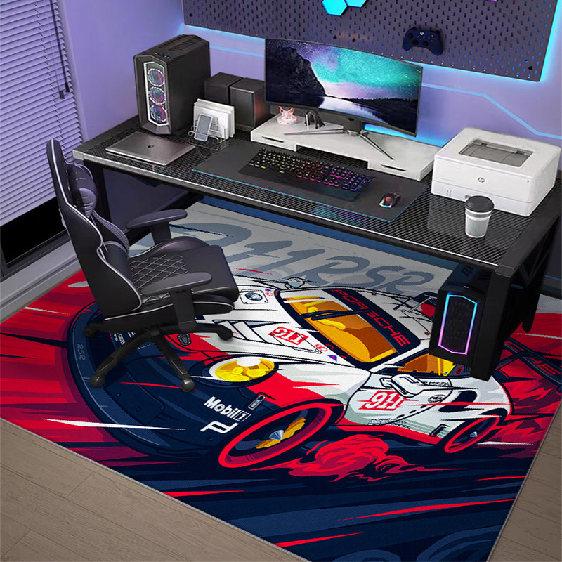 Pc Gaming Chair - سجادة كرسي مضادة للانزلاق من VIKAMA،