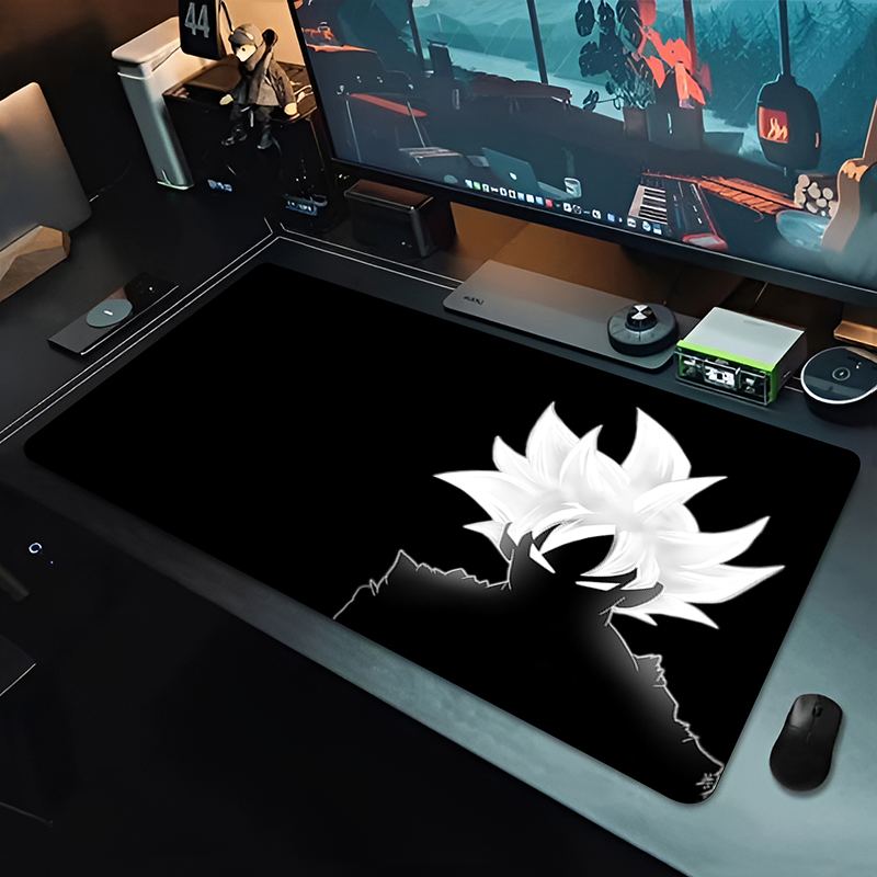 Pc Gaming Keyboard And Mouse - لوحة ماوس كبيرة بتصميم دراغون بول