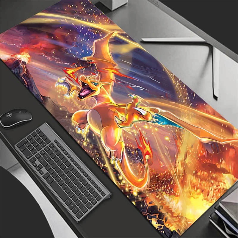 Pc Gaming Keyboard And Mouse - لوحة ماوس كبيرة بتصميم أنيمي للألعاب،