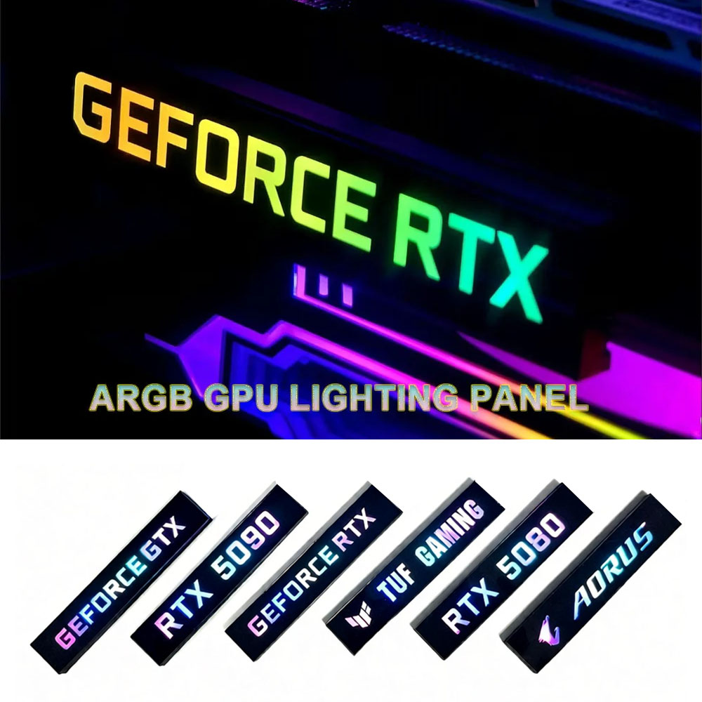 Pc Gaming Rtx 5090 - لوحة إضاءة بطاقة الفيديو لـ RTX