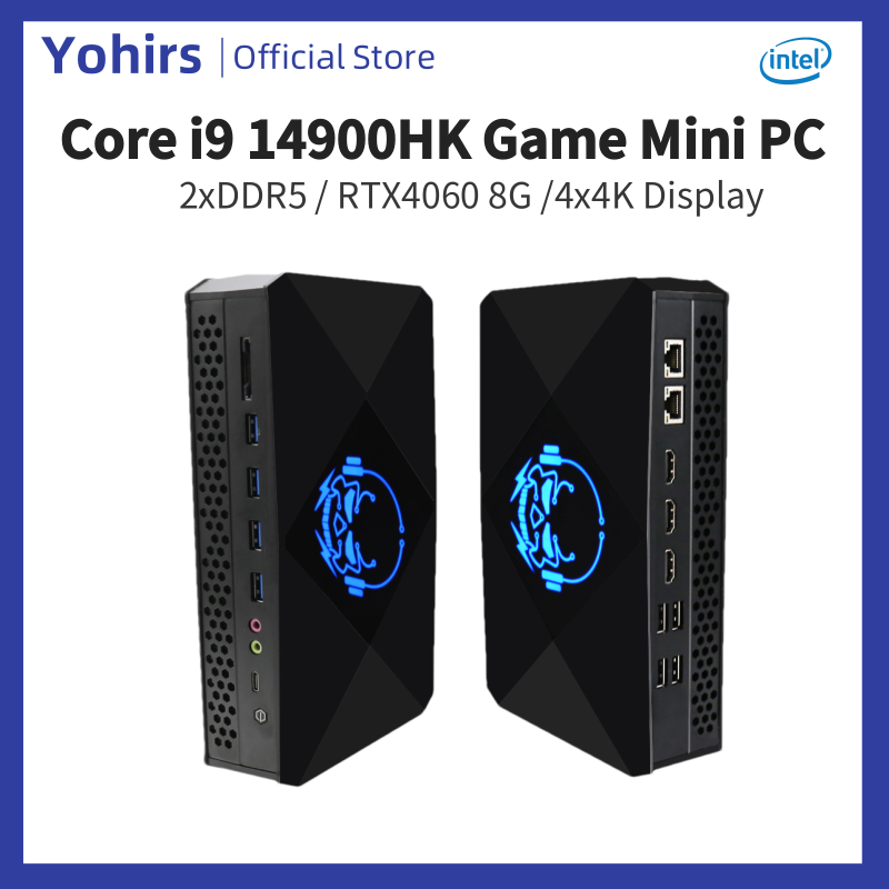 Pc Gaming Rtx 4060 - كمبيوتر صغير للألعاب من الجيل الرابع