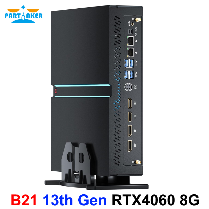 Pc Gaming Rtx 4060 - كمبيوتر مكتبي صغير من بارتاكر، الجيل