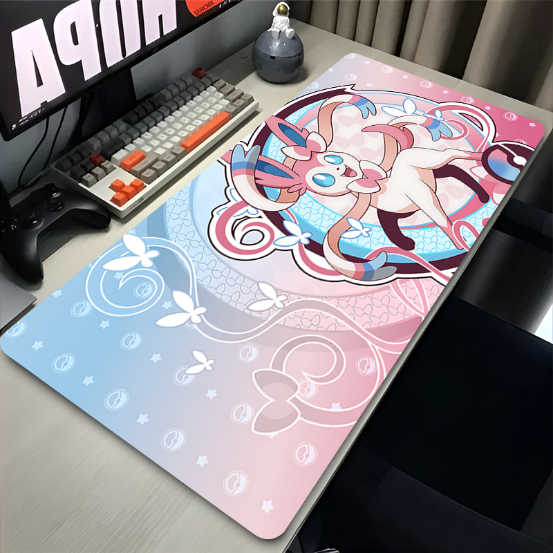 Pc Gaming Keyboard And Mouse - لوحة ماوس كبيرة وردية اللون XXL