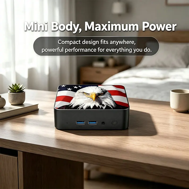 كمبيوتر مكتبي صغير نحيف بتصميم - مراجعة Pc Gaming Desktop وسعره