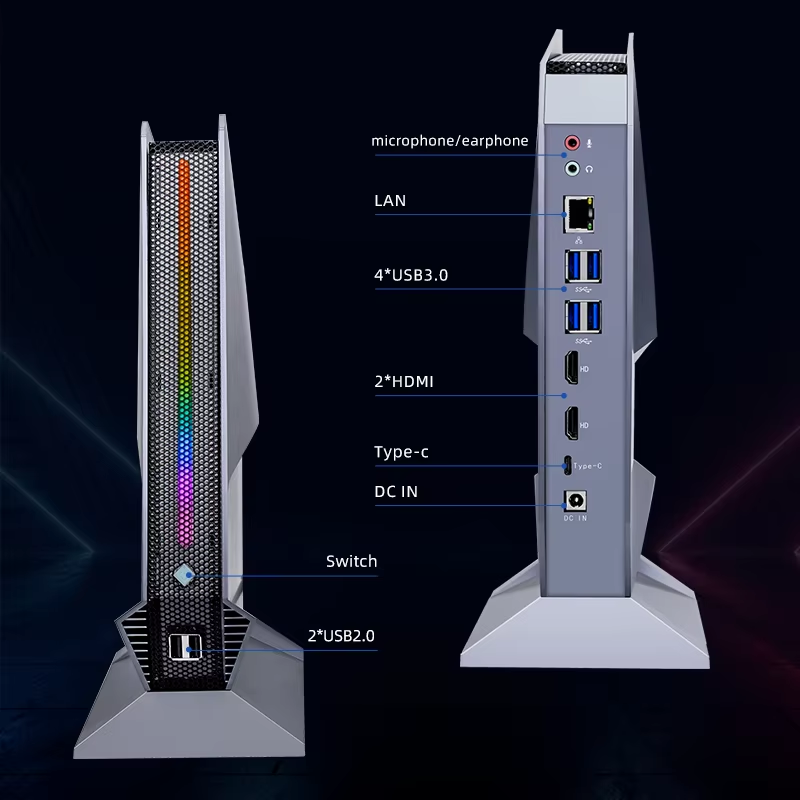 كمبيوتر ألعاب صغير Topton F10  - مراجعة Pc Gaming Rtx 4060 وسعره