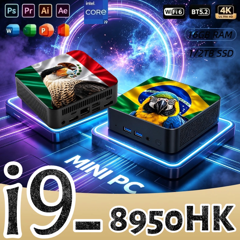 كمبيوتر مصغر بمعالج Core i9-89 - مراجعة Pc Gaming Desktop وسعره
