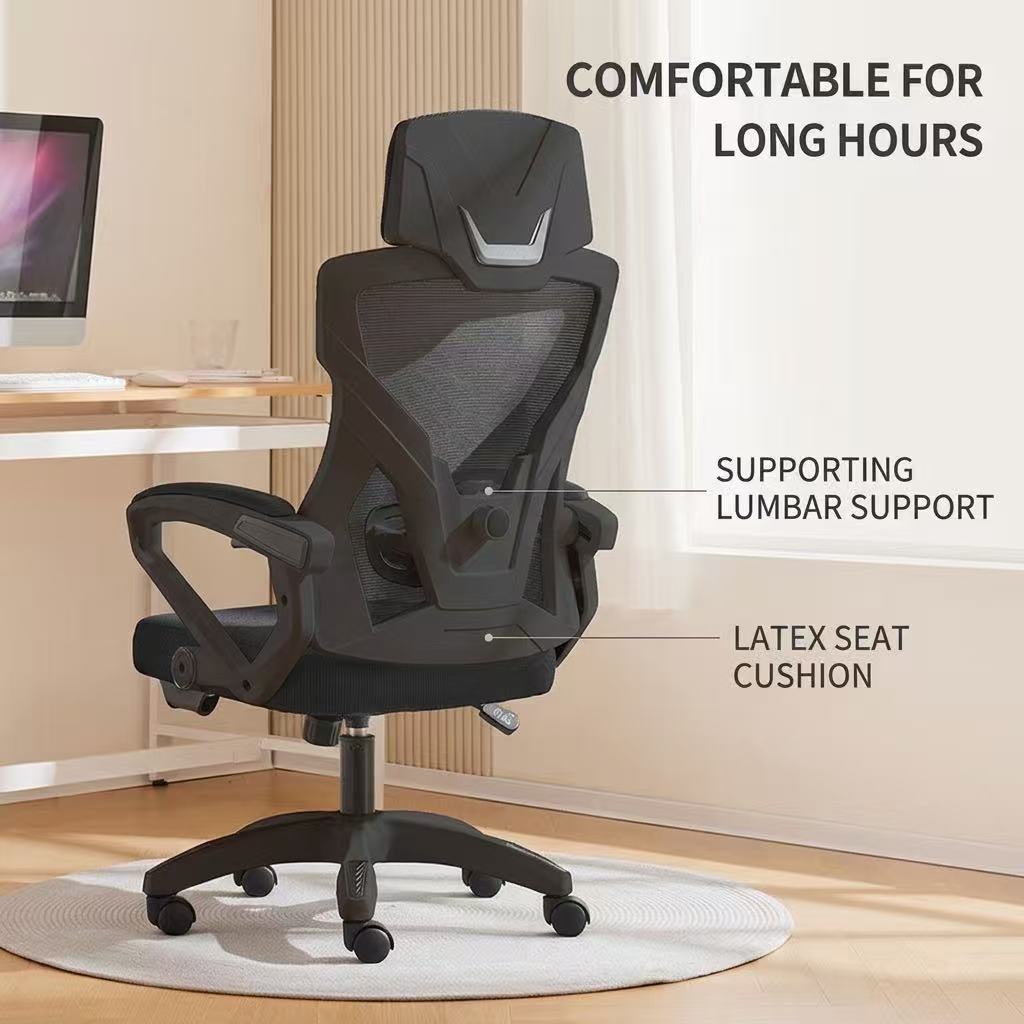 كرسي مكتب مريح للألعاب مع مسند - مراجعة Pc Gaming Chair وسعره