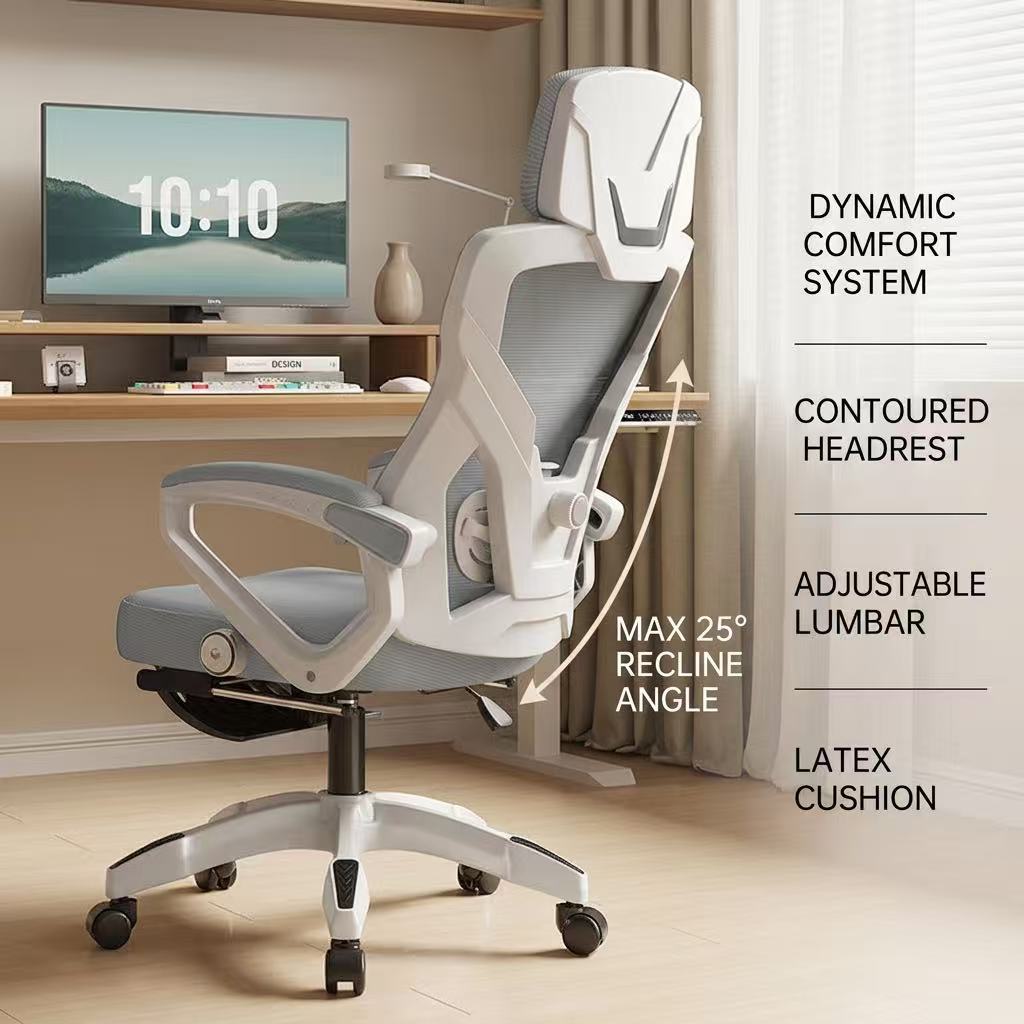 كرسي مكتب مريح للألعاب مع مسند - مراجعة Pc Gaming Chair وسعره