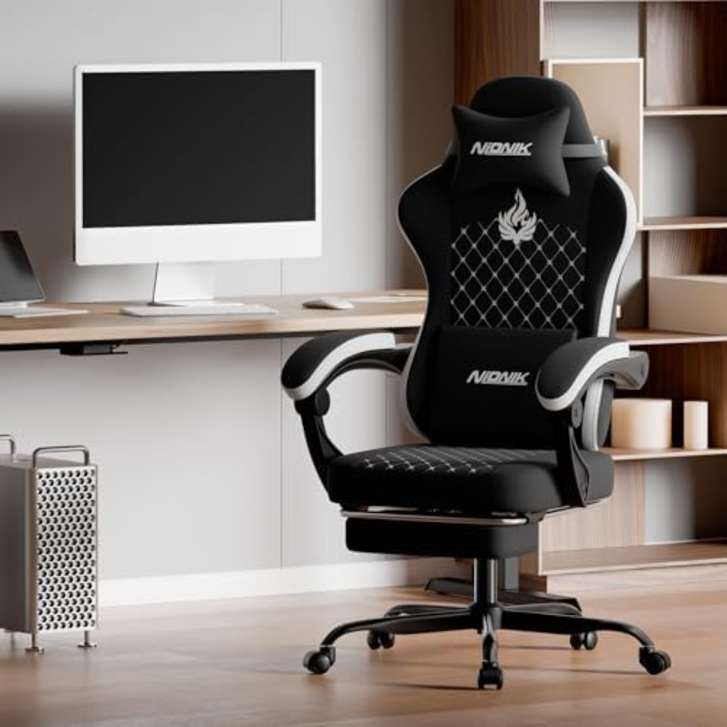 كرسي ألعاب مع خاصية التدليك، ك - مراجعة Pc Gaming Chair وسعره
